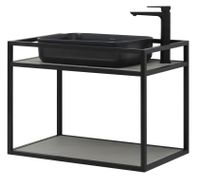 Товар: Консоль под раковину Allen Brau Liberty 75 1.33001.BB Черный браш - фото 8 Консоль под раковину Allen Brau Liberty 75 1.33001.BB Черный браш — фото 8, Консоли для раковины