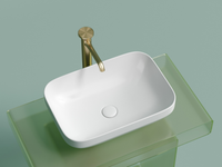 Раковина-чаша Ceramicanova Element 50 CN6055MW Белая матовая — фото 3, Раковины накладные