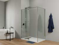 Душевой уголок Allen Brau Fantasy 90x90 3.11001-00 профиль Хром стекло прозрачное — фото 15, Квадратные душевые уголки