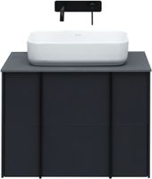 Тумба под раковину Allen Brau Reality 70 1.32004.AM подвесная Антрацит матовый — фото 33, Тумбы под раковину