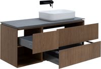 Товар: Тумба под раковину Allen Brau Infinity 120 R 1.21007.NO подвесная Дуб - фото 9 Тумба под раковину Allen Brau Infinity 120 R 1.21007.NO подвесная Дуб — фото 9, Тумбы под раковину