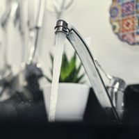 Смеситель для кухни с хирургической ручкой G.Lauf 4D4-A027, хром — фото 3, Смесители для кухни