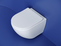 Унитаз Ceramicanova Metropol CN4002T подвесной Белый с сиденьем Микролифт — фото 4, Подвесные унитазы