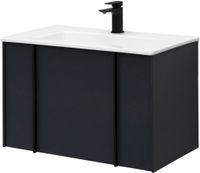 Тумба под раковину Allen Brau Reality 80 1.32005.AM подвесная Антрацит матовый — фото 18, Тумбы под раковину