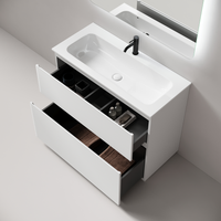 Товар: Тумба напольная SANCOS Folk Floor 995х445х850, c двумя ящиками оснащенными доводчиками, Bianco, арт.FL100FW - фото 2 Тумба напольная SANCOS Folk Floor 995х445х850, c двумя ящиками оснащенными доводчиками, Bianco, арт.FL100FW — фото 2, Тумбы под раковину