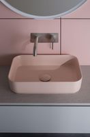 Раковина-чаша Allen Brau Fantasy 50 4.11021.SM Розовая — фото 12, Раковины накладные