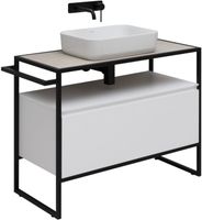 Тумба под раковину Allen Brau Priority 100 1.31003.WM Белая матовая Тумба под раковину Allen Brau Priority 100 1.31003.WM Белая матовая