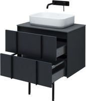 Тумба под раковину Allen Brau Reality 70 1.32004.AM подвесная Антрацит матовый — фото 44, Тумбы под раковину