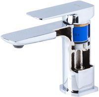 Смеситель для раковины Allen Brau Infinity 5.21001-00 Хром — фото 1, Смесители для раковины