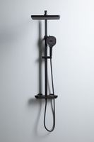 Товар: Душевая система Allen Brau Infinity 5.21030-31 Черная матовая - фото 25 Душевая система Allen Brau Infinity 5.21030-31 Черная матовая — фото 25, Душевые стойки