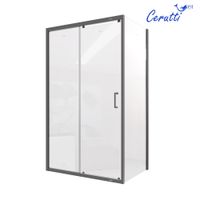 Товар: Душевой уголок Ceruttispa Gloria 120x80 B профиль Черный стекло прозрачное - фото 6 Душевой уголок Ceruttispa Gloria 120x80 B профиль Черный стекло прозрачное — фото 6, Прямоугольные душевые уголки