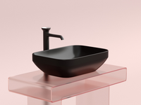 Раковина-чаша Ceramicanova Element 50 CN6055MB Черная матовая — фото 14, Раковины накладные