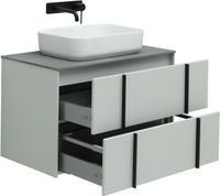 Тумба под раковину Allen Brau Reality 80 1.32005.PWM подвесная Папирус матовый — фото 28, Тумбы под раковину