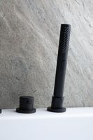 Смеситель на борт ванны Allen Brau Priority 5.31007-31 Черный матовый — фото 11, Смесители на борт ванны