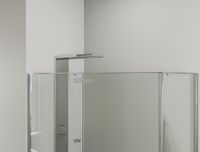 Душевой уголок Allen Brau Fantasy 90x90 3.11001-00 профиль Хром стекло прозрачное — фото 3, Квадратные душевые уголки