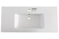 Раковина Allen Brau Fantasy 102 Белая арт-4.11014.20 — фото 4, Раковины встраиваемые сверху