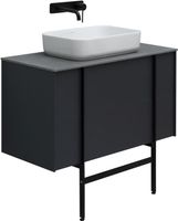 Тумба под раковину Allen Brau Reality 90 1.32006.AM подвесная Антрацит матовый — фото 38, Тумбы под раковину