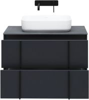 Тумба под раковину Allen Brau Reality 80 1.32005.AM подвесная Антрацит матовый — фото 23, Тумбы под раковину