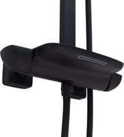 Товар: Душевая система Allen Brau Infinity 5.21030-31 Черная матовая - фото 6 Душевая система Allen Brau Infinity 5.21030-31 Черная матовая — фото 6, Душевые стойки