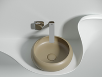 Раковина-чаша Ceramicanova Element 36 CN6050MC Капучино матовая — фото 10, Раковины накладные