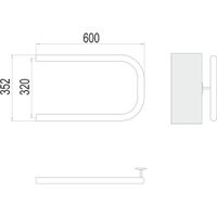 Товар: Полотенцесушитель водяной Terminus П-образный (1") БШ 32х60 4620768881527 - фото 2 Полотенцесушитель водяной Terminus П-образный (1") БШ 32х60 4620768881527 — фото 2, Водяные полотенцесушители