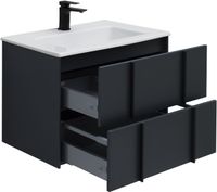 Тумба под раковину Allen Brau Reality 70 1.32004.AM подвесная Антрацит матовый — фото 19, Тумбы под раковину