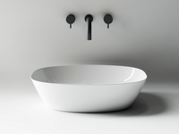 Раковина-чаша Ceramicanova Element 50 Белая арт-CN5005 — фото 3, Раковины накладные