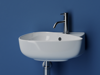 Раковина Ceramicanova Element 50 CN5049 Белая — фото 5, Мини-раковины