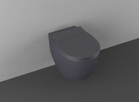 Унитаз Allen Brau Fantasy 4.11004.AN подвесной Антрацит без сиденья — фото 1, Подвесные унитазы