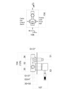 Товар: Смеситель для душа Fiore XENON , хром арт-44CR7517 - фото 2 Смеситель для душа Fiore XENON , хром арт-44CR7517 — фото 2, Смеситель для душа