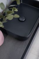 Раковина-чаша Allen Brau Fantasy 50 4.11021.31 Черная матовая — фото 15, Раковины накладные