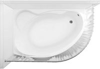 Карниз для ванны Aquanet Graciosa полукруглый 150х90 00176891 — фото 4, Карнизы для ванной