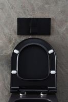 Унитаз Allen Brau Priority 4.31001.31 подвесной Черный матовый без сиденья — фото 42, Подвесные унитазы