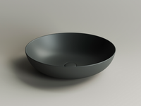 Раковина-чаша Ceramicanova Element 52 CN6017MDH Темный антрацит матовый — фото 4, Раковины накладные