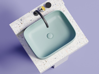 Раковина-чаша Ceramicanova Element 51 CN6052MLG Зеленая матовая — фото 6, Раковины накладные