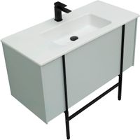 Тумба под раковину Allen Brau Reality 100 1.32007.PWM подвесная Папирус матовый — фото 47, Тумбы под раковину