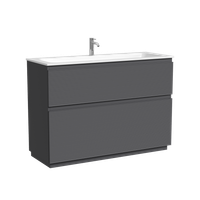 Тумба напольная SANCOS Folk Floor 1190х445х850, c двумя ящиками оснащенными доводчиками, Grey soft, арт. арт-FL120FGS — фото 7, Тумбы под раковину