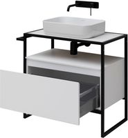 Товар: Тумба под раковину Allen Brau Priority 80 1.31002.WM Белая матовая - фото 12 Тумба под раковину Allen Brau Priority 80 1.31002.WM Белая матовая — фото 12, Тумбы под раковину