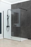 Душевая перегородка Allen Brau Infinity 1 160 3.21033.BBA профиль Черный браш стекло прозрачное — фото 11, Душевые перегородки