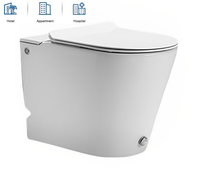 Унитаз Ceruttispa Argentera Pulse CT7267 с импульсным смывом приставной с сиденьем Микролифт — фото 12, Приставные унитазы