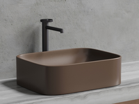 Раковина-чаша Ceramicanova Element 51 Темно-коричневая матовая арт-CN6052MDB — фото 15, Раковины накладные