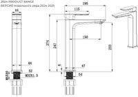 Товар: Смеситель для раковины Allen Brau Infinity Хром арт-5.21002-00 - фото 6 Смеситель для раковины Allen Brau Infinity Хром арт-5.21002-00 — фото 6, Смесители для раковины