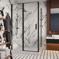 Товар: Душевой уголок Ceruttispa Victoria 120x90 B профиль Черный стекло прозрачное - фото 9 Душевой уголок Ceruttispa Victoria 120x90 B профиль Черный стекло прозрачное — фото 9, Прямоугольные душевые уголки