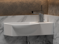 Раковина Ceramicanova Element 40 L CN6039L Белая — фото 7, Мини-раковины