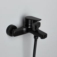 Смеситель для ванны Allen Brau Eclipse 5.E1003-31 Черный матовый — фото 11, Смеситель для ванны