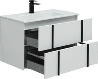 Товар: Тумба под раковину Allen Brau Reality 80 1.32005.WM подвесная Белая матовая - фото 9 Тумба под раковину Allen Brau Reality 80 1.32005.WM подвесная Белая матовая — фото 9, Тумбы под раковину