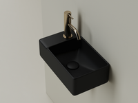 Товар: Раковина Ceramicanova Element 40 CN5046MB Черная матовая - фото 8 Раковина Ceramicanova Element 40 CN5046MB Черная матовая — фото 8, Мини-раковины