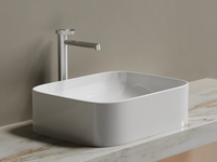 Раковина-чаша Ceramicanova Element 51 Белая глянцевая арт-CN6052 — фото 12, Раковины накладные