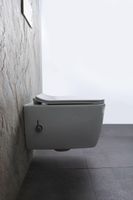 Унитаз биде Allen Brau Liberty 2 4.33009.20 подвесной Белый без сиденья — фото 44, Подвесные унитазы