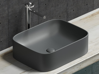 Раковина-чаша Ceramicanova Element 51 CN6052MDH Темный антрацит матовый — фото 17, Раковины накладные